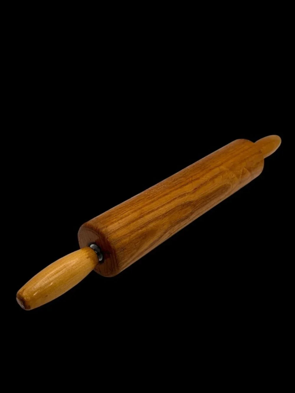 Vintage Wooden Rolling Pin – Rustic Farmhouse Kitchen Baking Tool